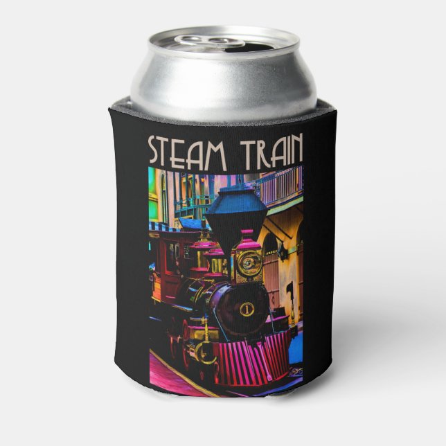 Steam Train Can Cooler (Can Back)