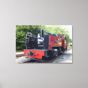 STEAM TRAIN  CANVAS PRINT