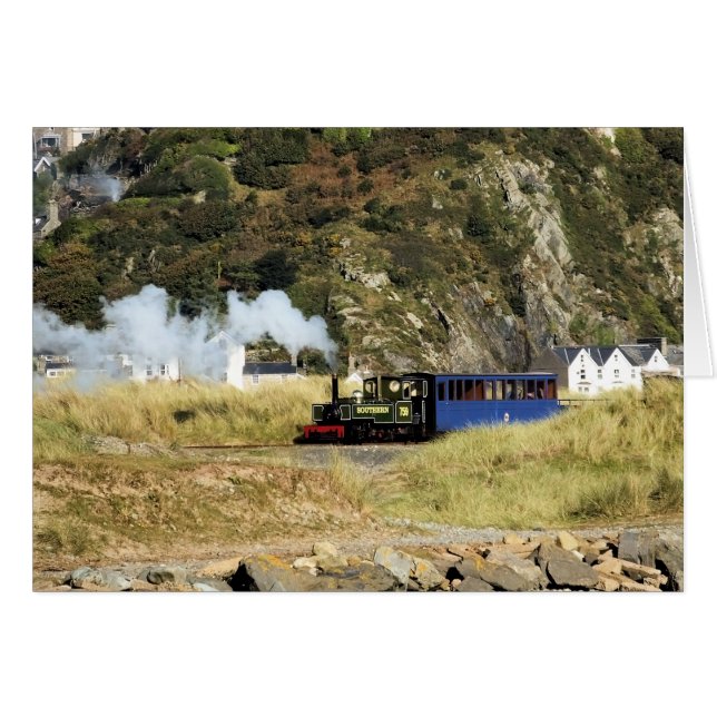 STEAM TRAIN CARD (Front Horizontal)