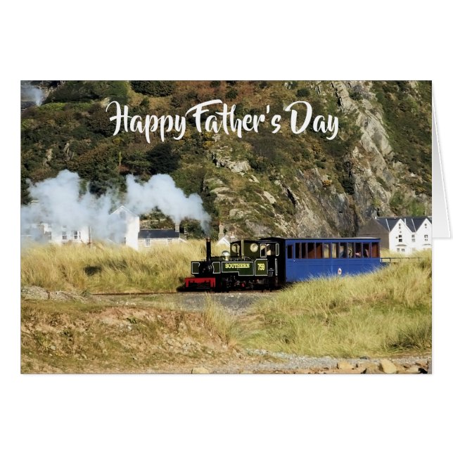 STEAM TRAIN CARD (Front Horizontal)