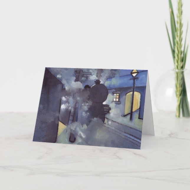 (STEAM TRAIN) CARD (Front)