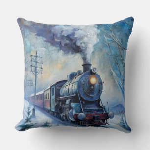 Steam Train Cushion
