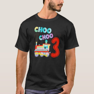 Steam Train Driver Trainspotting Locomotive 3rd Bi T-Shirt