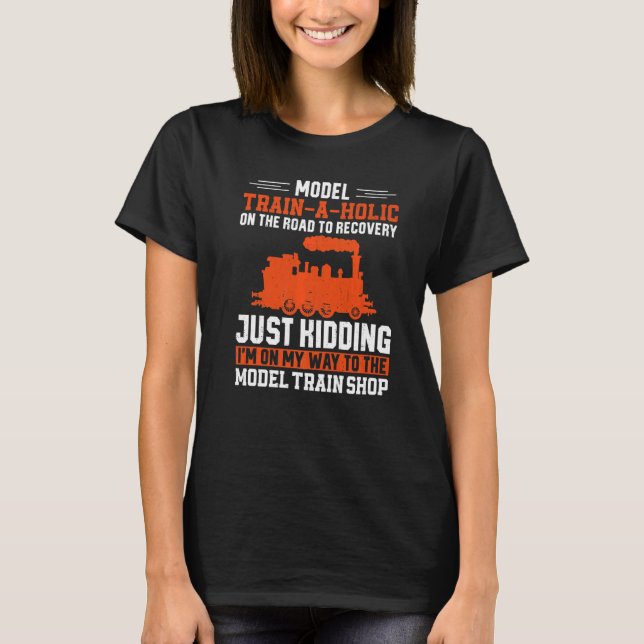 Steam Train Driver Trainspotting Locomotive Vintag T-Shirt (Front)