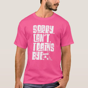 Steam Train Driver Trainspotting Locomotive Vintag T-Shirt