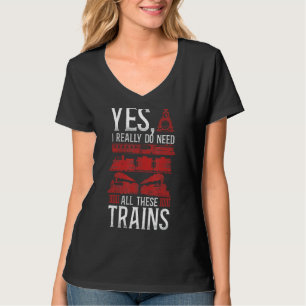 Steam Train Driver Trainspotting Locomotive Vintag T-Shirt