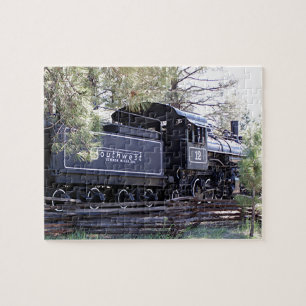 Steam train engine, Flagstaff, Arizona,USA Jigsaw Puzzle