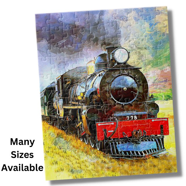 Steam Train Engine Locomotive 778  Jigsaw Puzzle (Creator Uploaded)