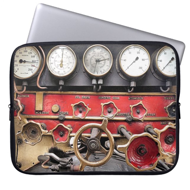 STEAM TRAIN LAPTOP SLEEVE (Front)