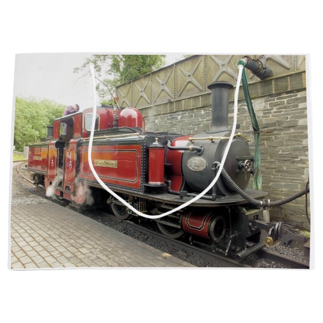 STEAM TRAIN LARGE GIFT BAG (Front)