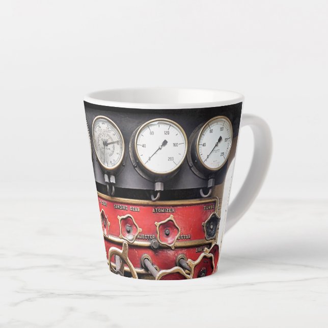 STEAM TRAIN LATTE MUG (Right Angle)