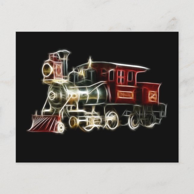 Steam Train Locomotive Engine (Front)