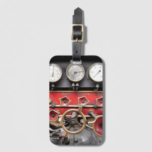 STEAM TRAIN LUGGAGE TAG