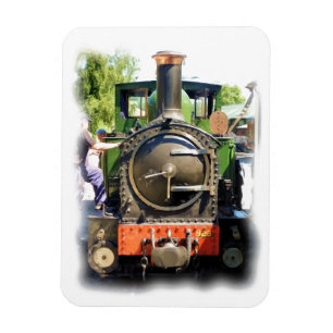 STEAM TRAIN MAGNET