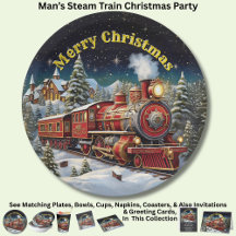 Steam Train Man's Christmas Party