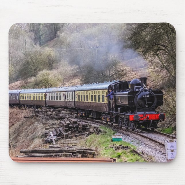 Steam Train Mouse Mat (Front)