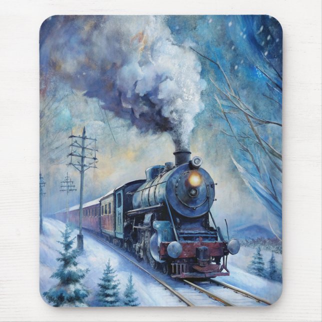 Steam Train Mouse Pad (Front)