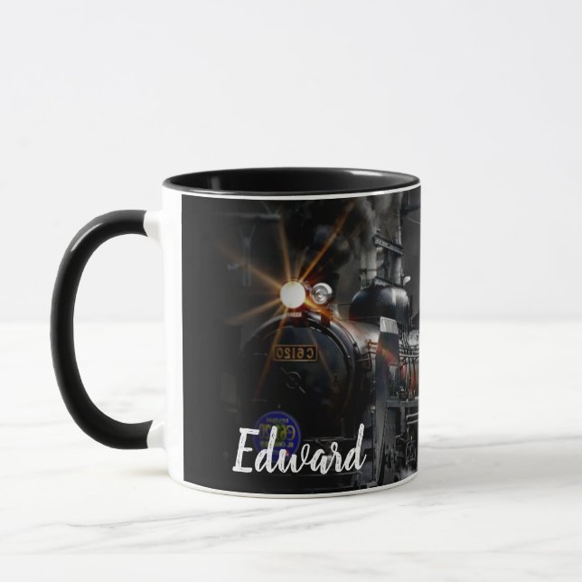 Steam Train Mug (Left)