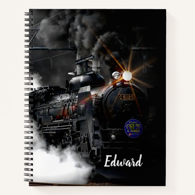 Steam Train Notebook (Front)