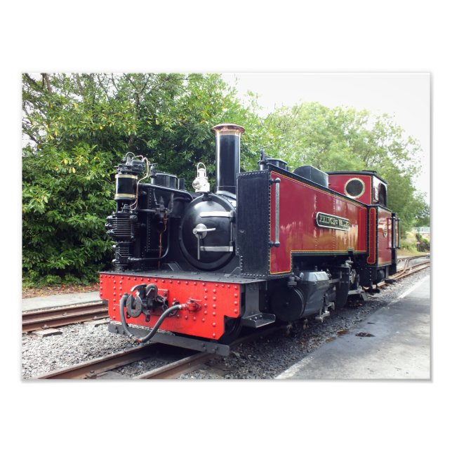 STEAM TRAIN PHOTO PRINT (Front)