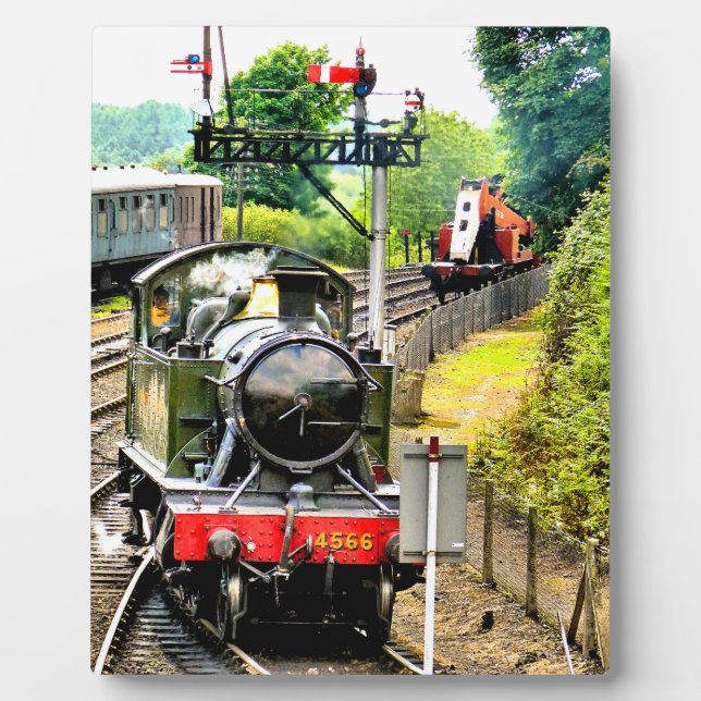 STEAM TRAIN PLAQUE (Front)