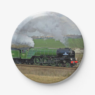 Steam train plates