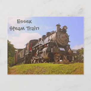 Steam Train Postcard
