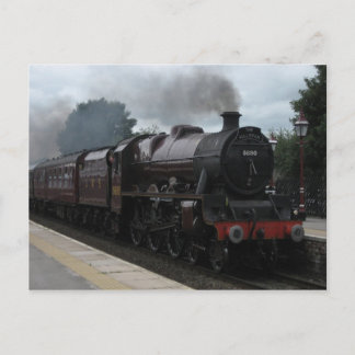 Steam train - Postcard