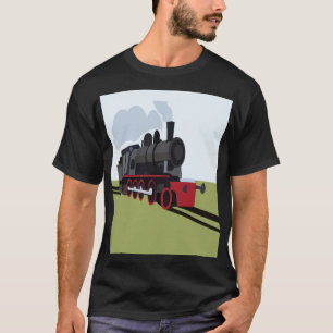 Steam Train Railroad T-Shirt