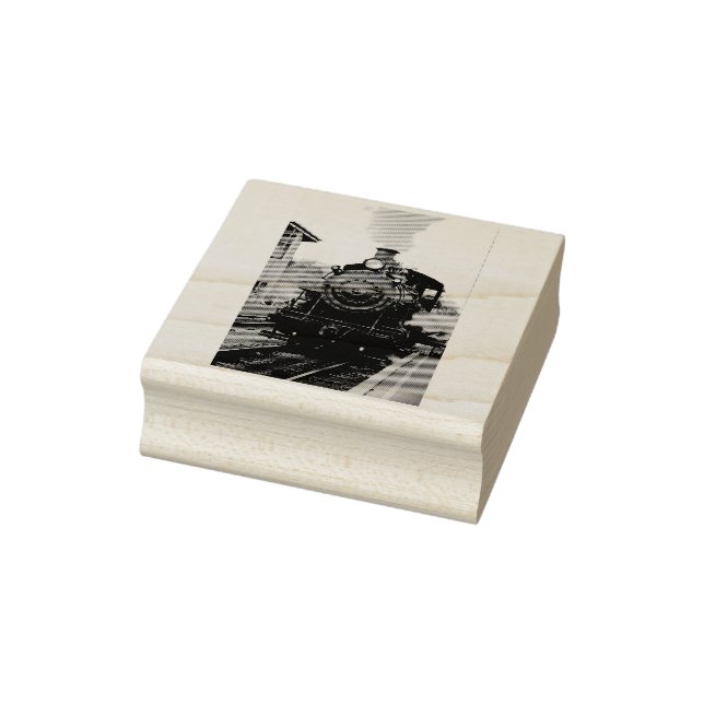 Steam Train Rubber Stamp (Stamp)