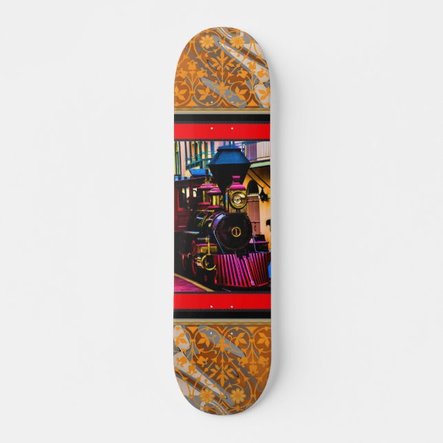 Steam Train Skateboard (Front)