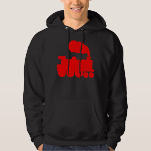 Steam Train Symbol - Red Hoodie
