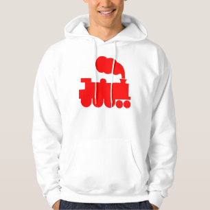 Steam Train Symbol - Red Hoodie