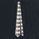 STEAM TRAIN TIE<br><div class="desc">Wales,  the land of the little steam trains. These little Welsh steam trains were mainly used originally for hauling slate from the quarries. A digital oil painting.</div>
