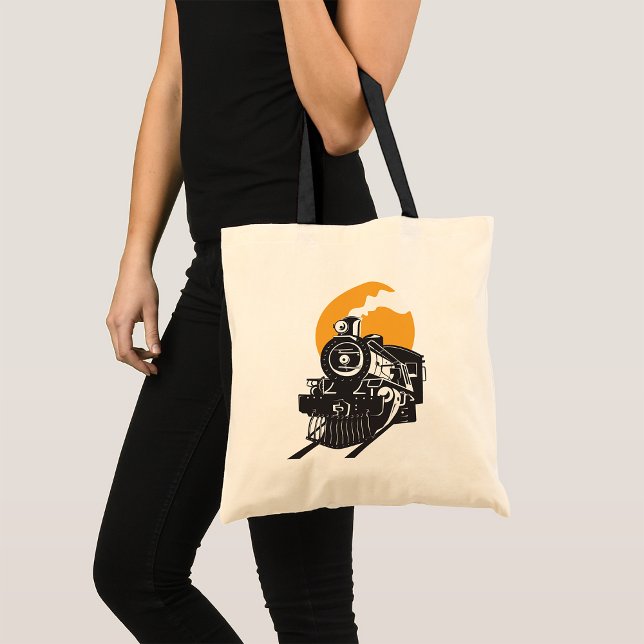 Steam Train Tote Bag (Creator Uploaded)