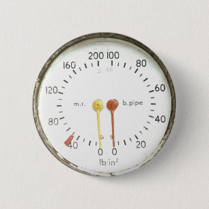 STEAM TRAINS 6 CM ROUND BADGE