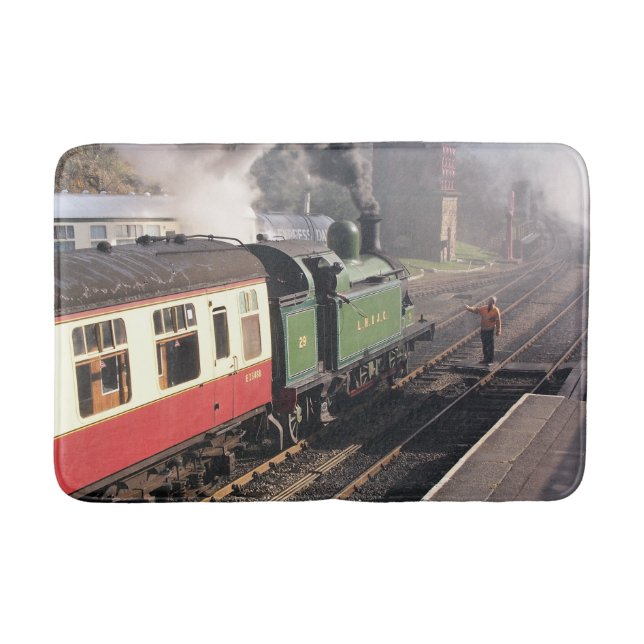 STEAM TRAINS BATH MAT (Front)
