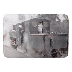 STEAM TRAINS  BATH MAT