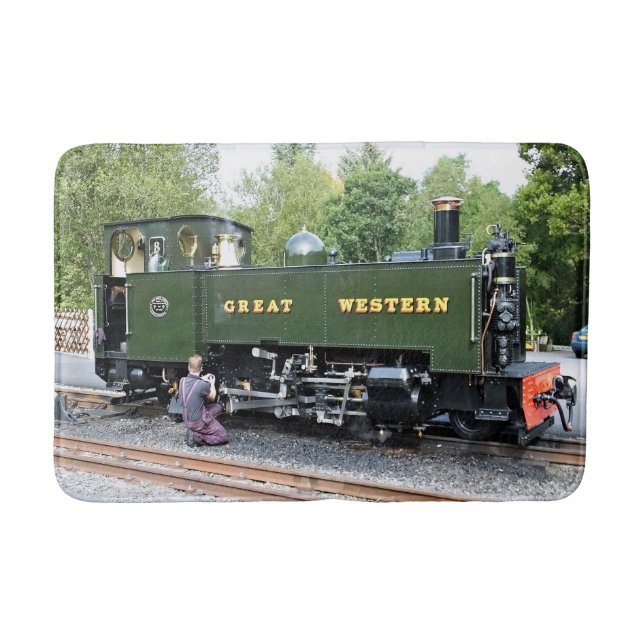 STEAM TRAINS BATH MAT (Front)