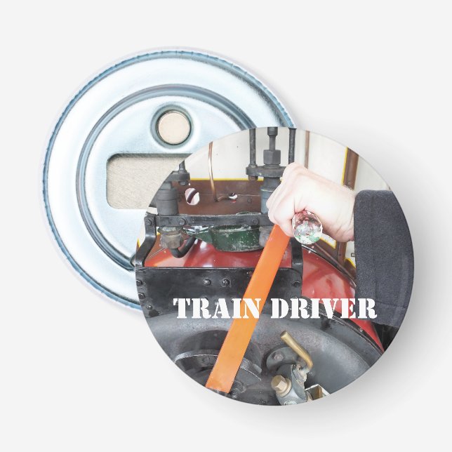 STEAM TRAINS BOTTLE OPENER (Front)