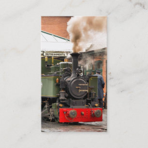 STEAM TRAINS BUSINESS CARD