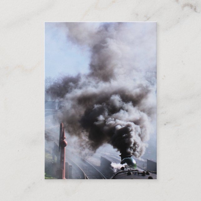 STEAM TRAINS BUSINESS CARD (Front)