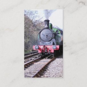 STEAM TRAINS BUSINESS CARD