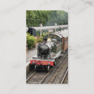 STEAM TRAINS BUSINESS CARD