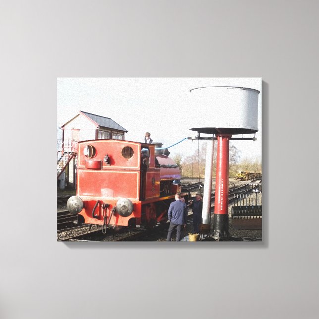 STEAM TRAINS CANVAS PRINT (Front)