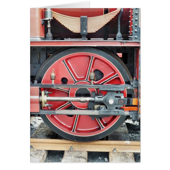 STEAM TRAINS CARD (Front)