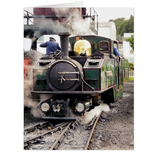 STEAM TRAINS CARD (Front)