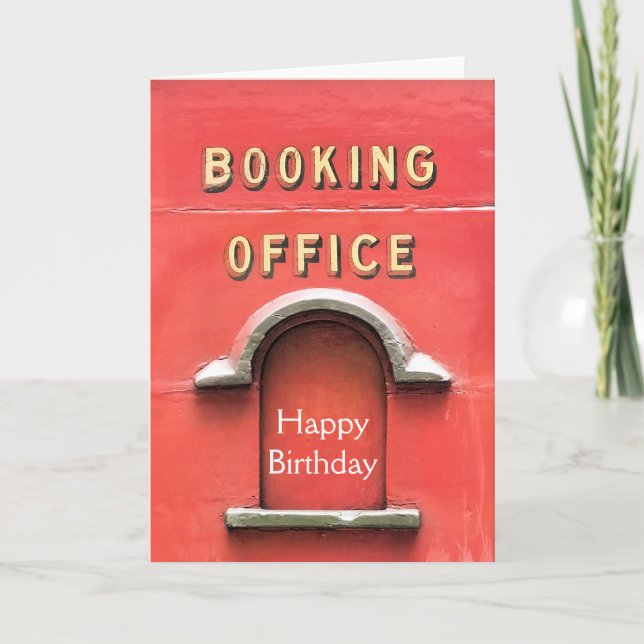 STEAM TRAINS CARD (Front)