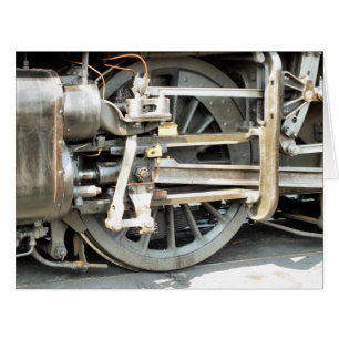 STEAM TRAINS CARD