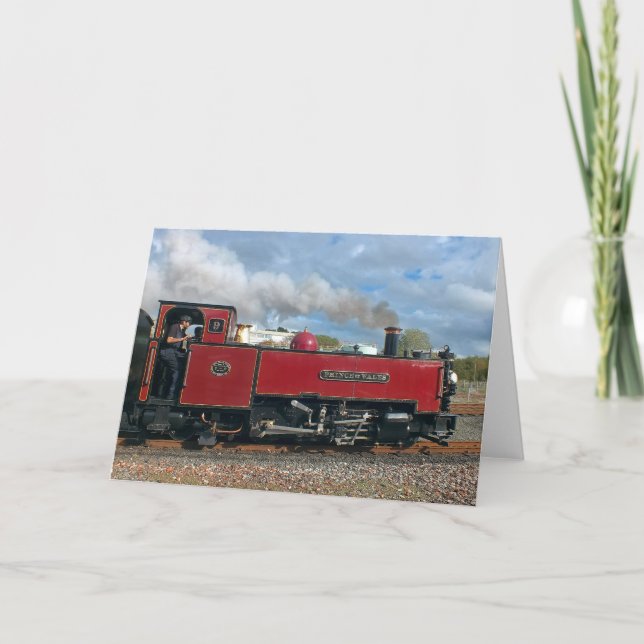 STEAM TRAINS CARD (Front)